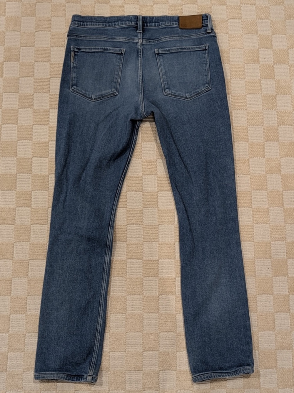 PAIGE Men’s Federal Slim Straight Light Wash Jeans Size 32 - Picture 2 of 4